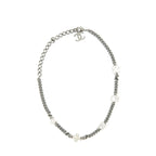 Chanel choker with crystal charms