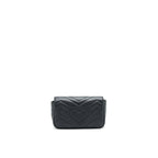 GUCCI GG MARMONT SUPER MINI BLACK GHW