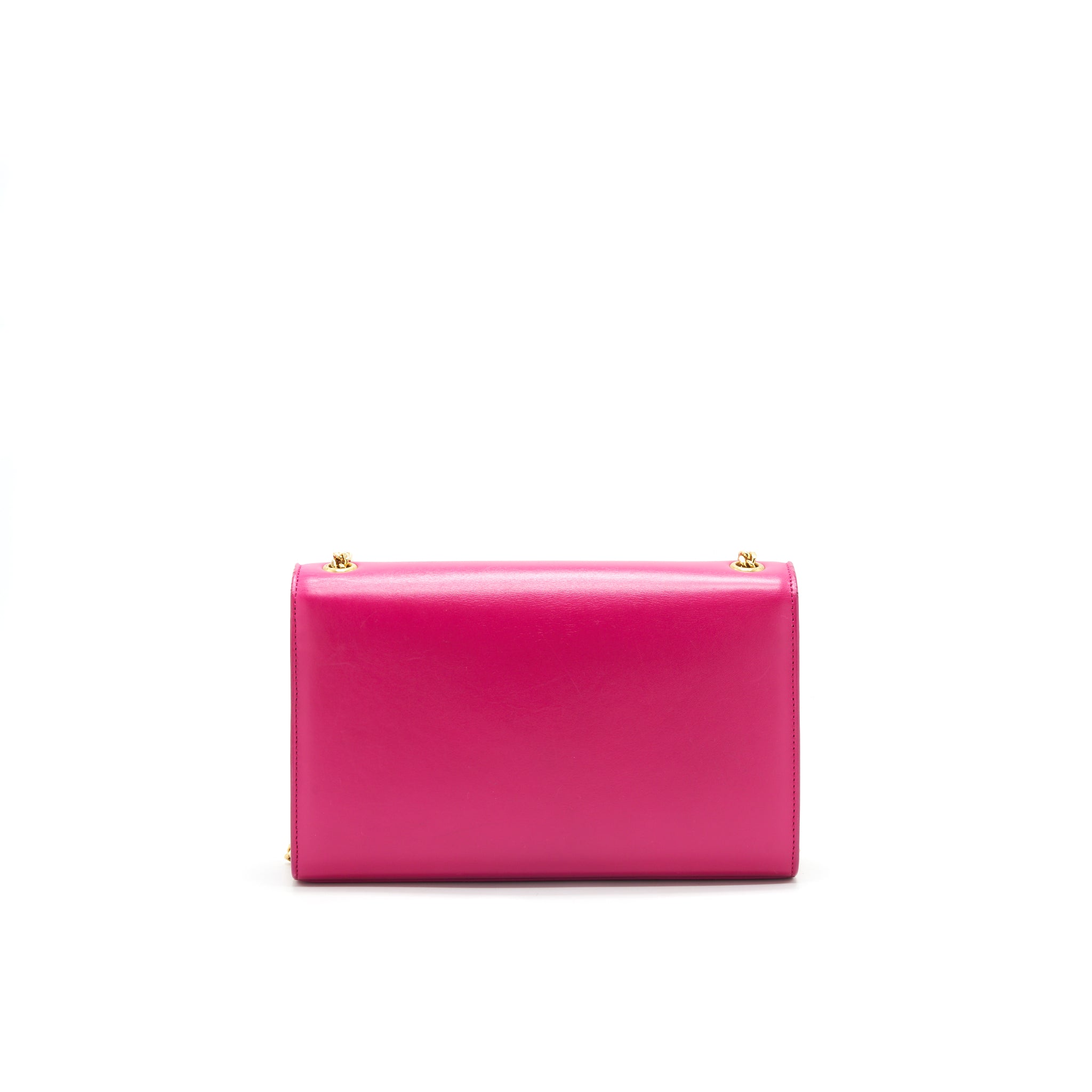 SAINT LAURENT /YSL MEDIUM KATE BAG WITH TASSEL IN HOT PINK