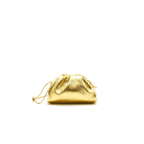 Bottega Veneta The Mini Pouch Color Oro