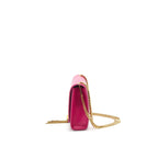SAINT LAURENT /YSL MEDIUM KATE BAG WITH TASSEL IN HOT PINK