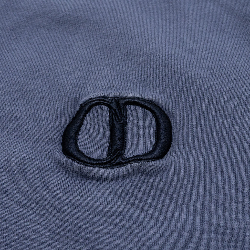 Dior Size S CD Embossed Sweatshirt Cotton Purple Grey