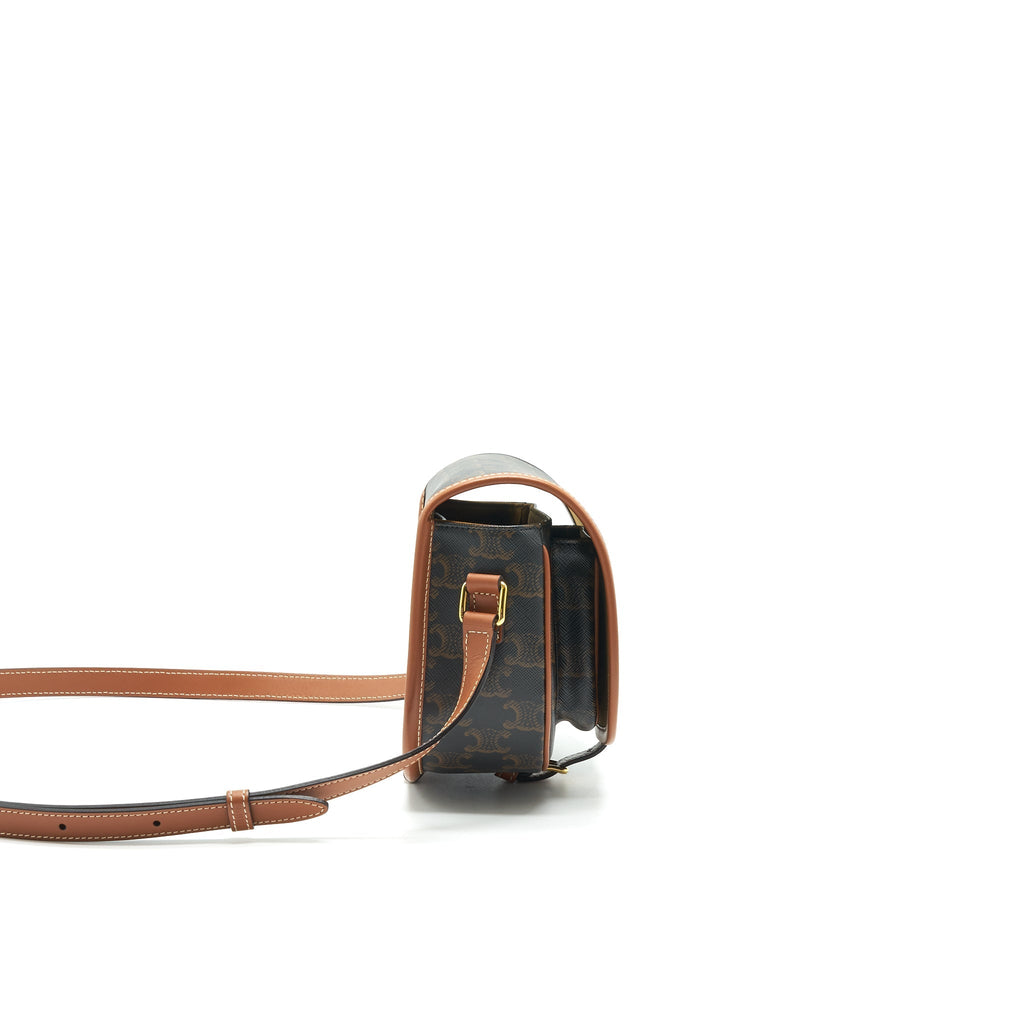 Celine Floco Bag in Triomphe Canvas