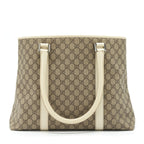 Gucci Tote Bag GG Supreme Canvas And Leather SHW
