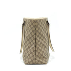 Gucci Tote Bag GG Supreme Canvas And Leather SHW