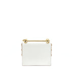 Fendi Kan I Bag White/Multicolour Gold And Silver Hardware