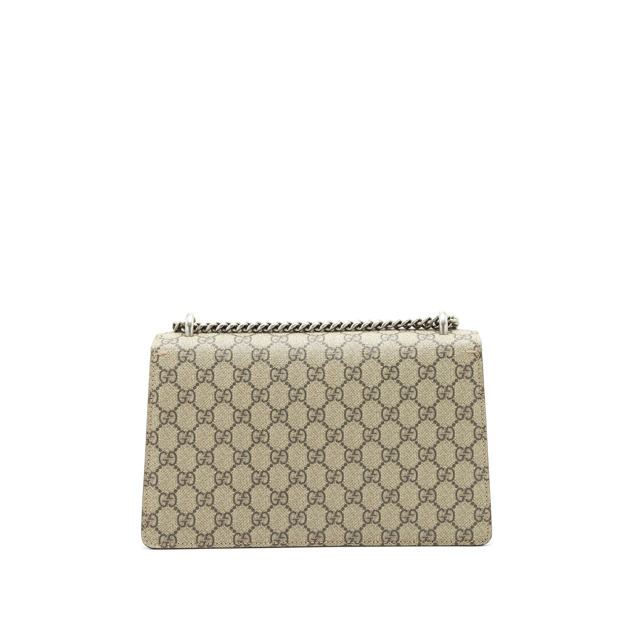 Gucci Small Dionysus GG Shoulder Bag Beige