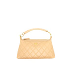 Chanel vintage Quilted beige Shoulder Bag