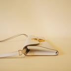 Hermes White Pearl Chaîne d'Ancre Too Go Shoulder Bag
