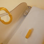 Hermes White Pearl Chaîne d'Ancre Too Go Shoulder Bag