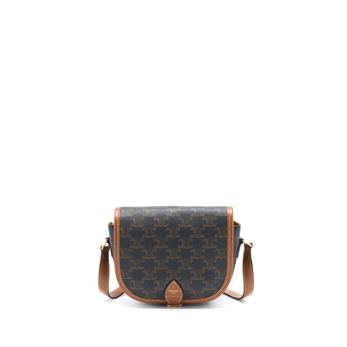 Celine Folco Medium Triomphe Canvas Bag
