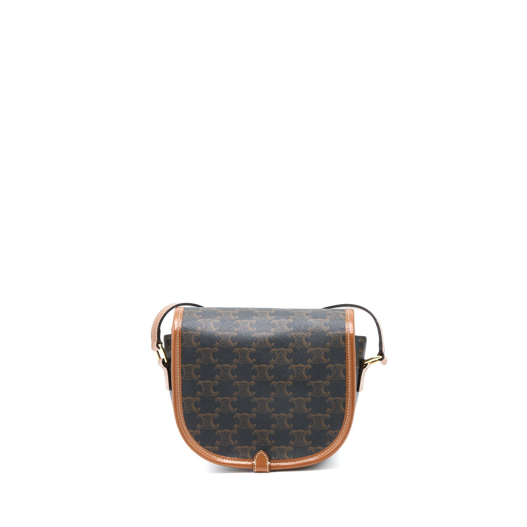 Celine Folco Medium Triomphe Canvas Bag