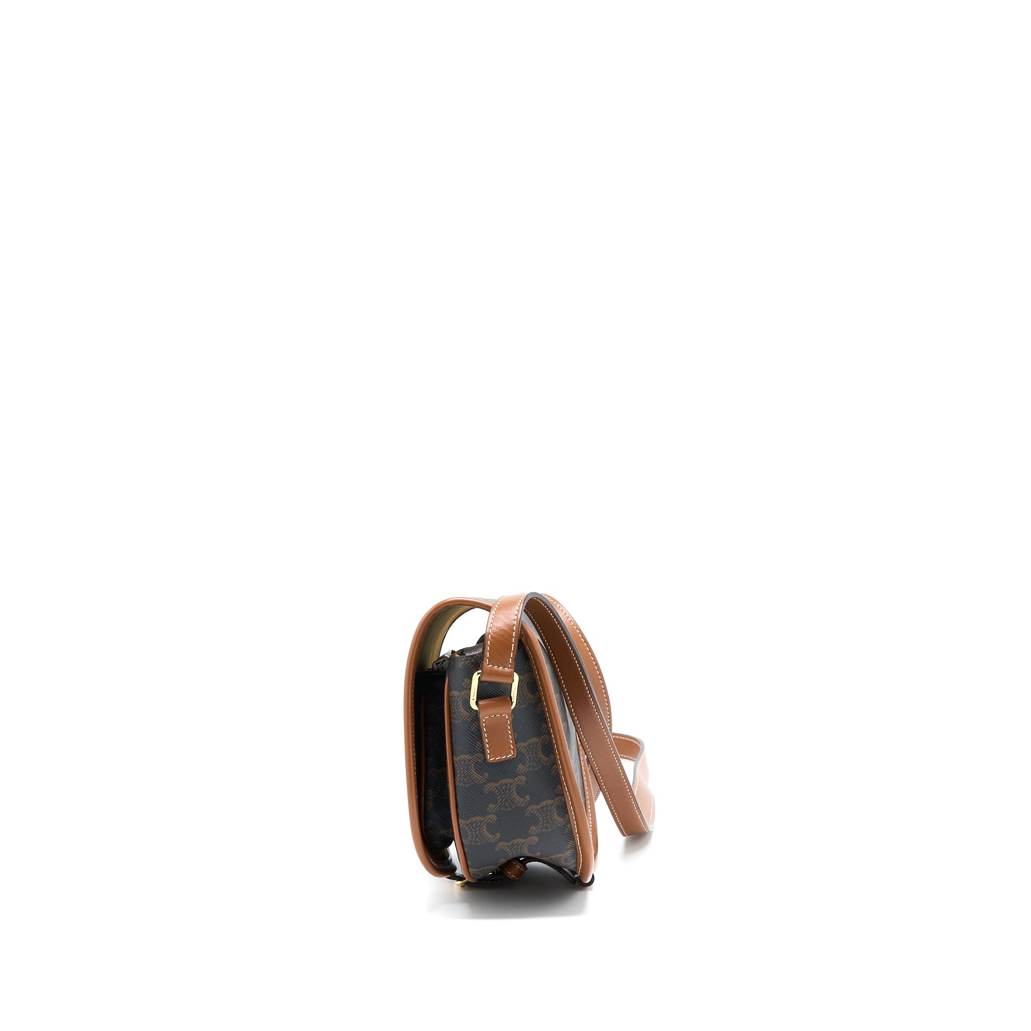 Celine Folco Medium Triomphe Canvas Bag