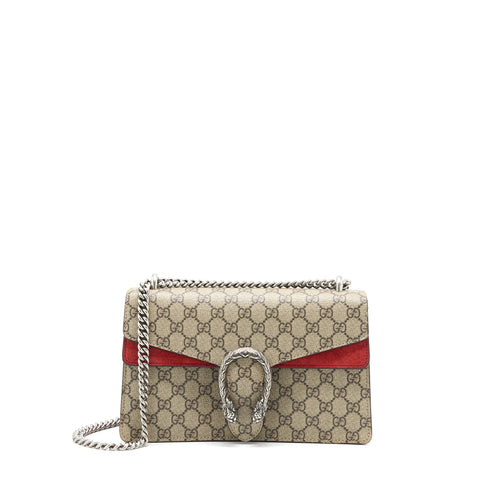 Gucci Dionysus Small GG Shoulder Bag Supreme Canvas SHW