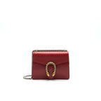 GUCCI DIONYSUS MINI LEATHER BAG RED