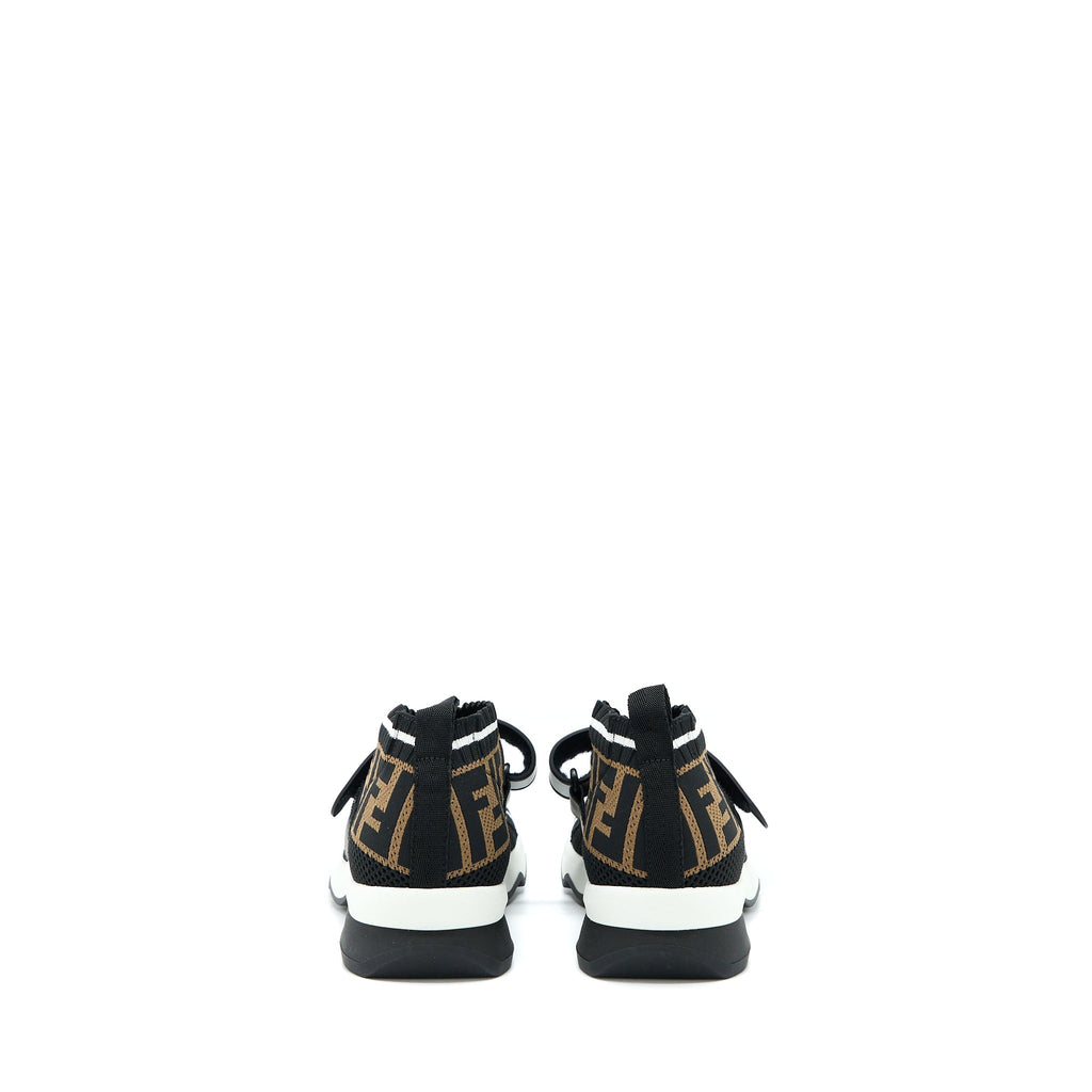 Fendi Size 36 Fabric Black/Brown Sneaker