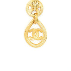 Chanel Vintage Drop Earring 24k GHW
