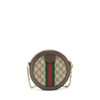 Gucci Ophidia Crossbody Round Bag GHW