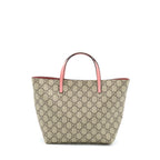 Gucci Children's GG Cat Pink/Multicolour Tote SHW