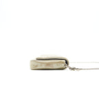 Dior Patent leather Wallet on Chain Light Grey