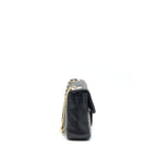 Chanel Westminster Pearl Shoulder Bag Lambskin Black SHW