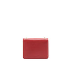Gucci GG Interlocking Small Chain crossbody Bag Red with LGHW
