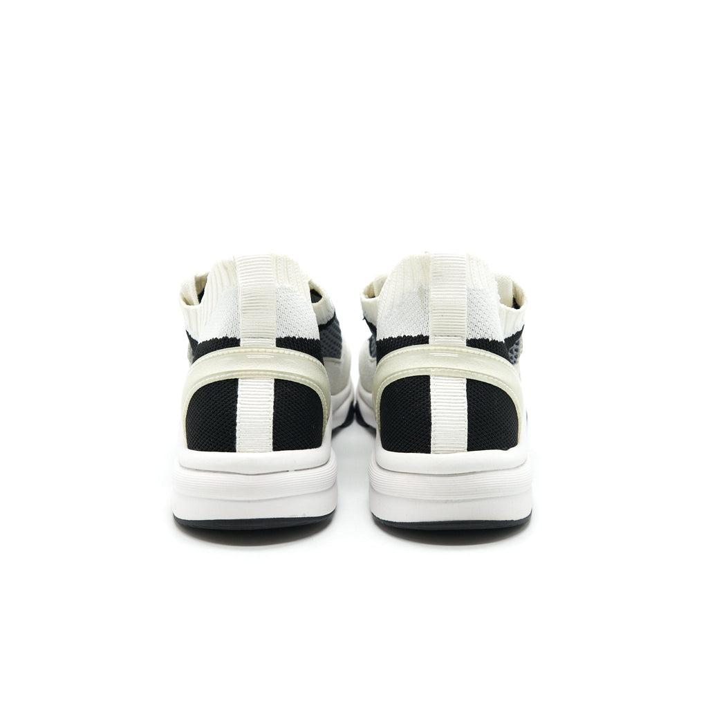 CHANEL CC LOGO SNEAKER WHITE/GREY/BLACK