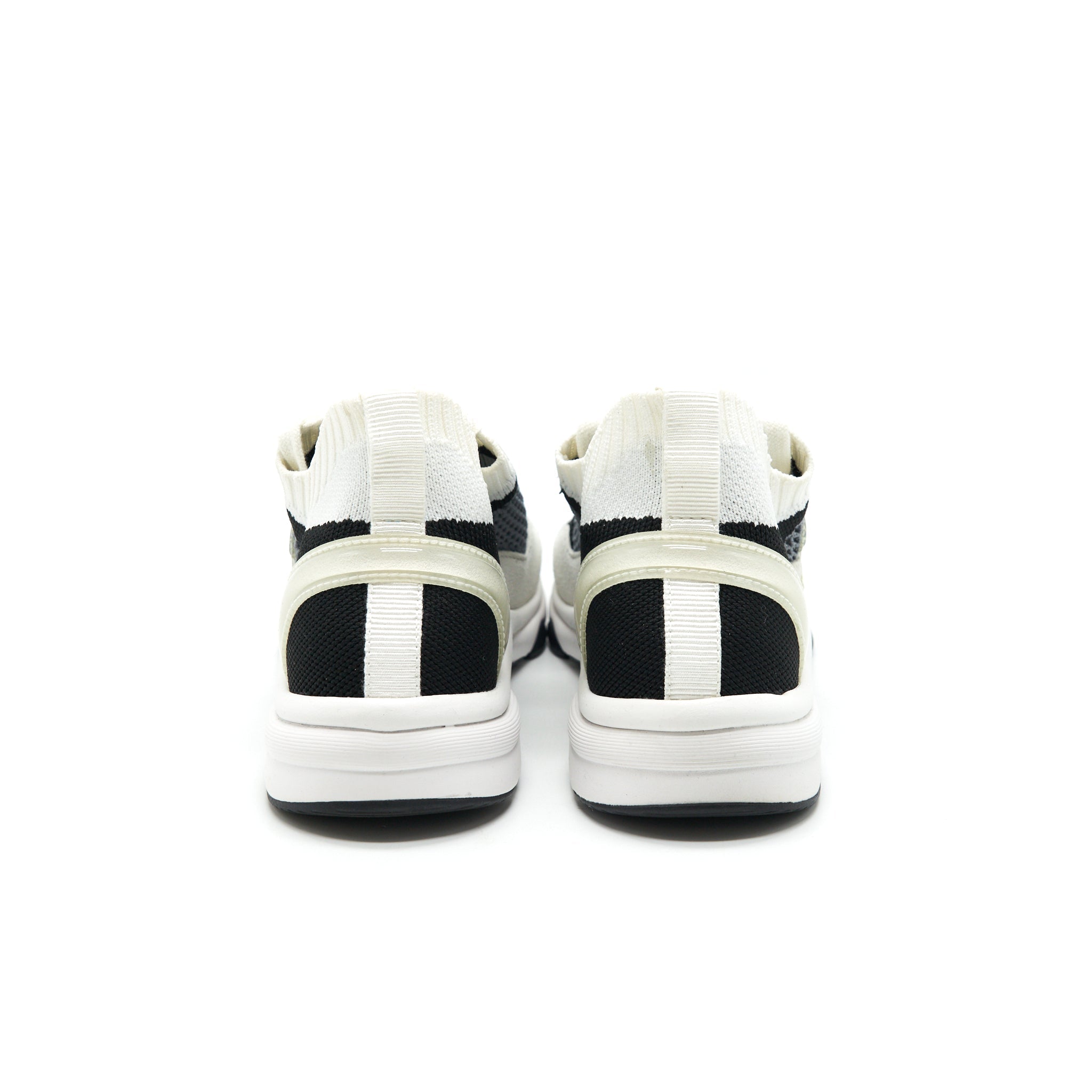 CHANEL CC LOGO SNEAKER WHITE/GREY/BLACK
