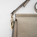 Chloe Faye Shoulder Bag Leather and Suede Medium