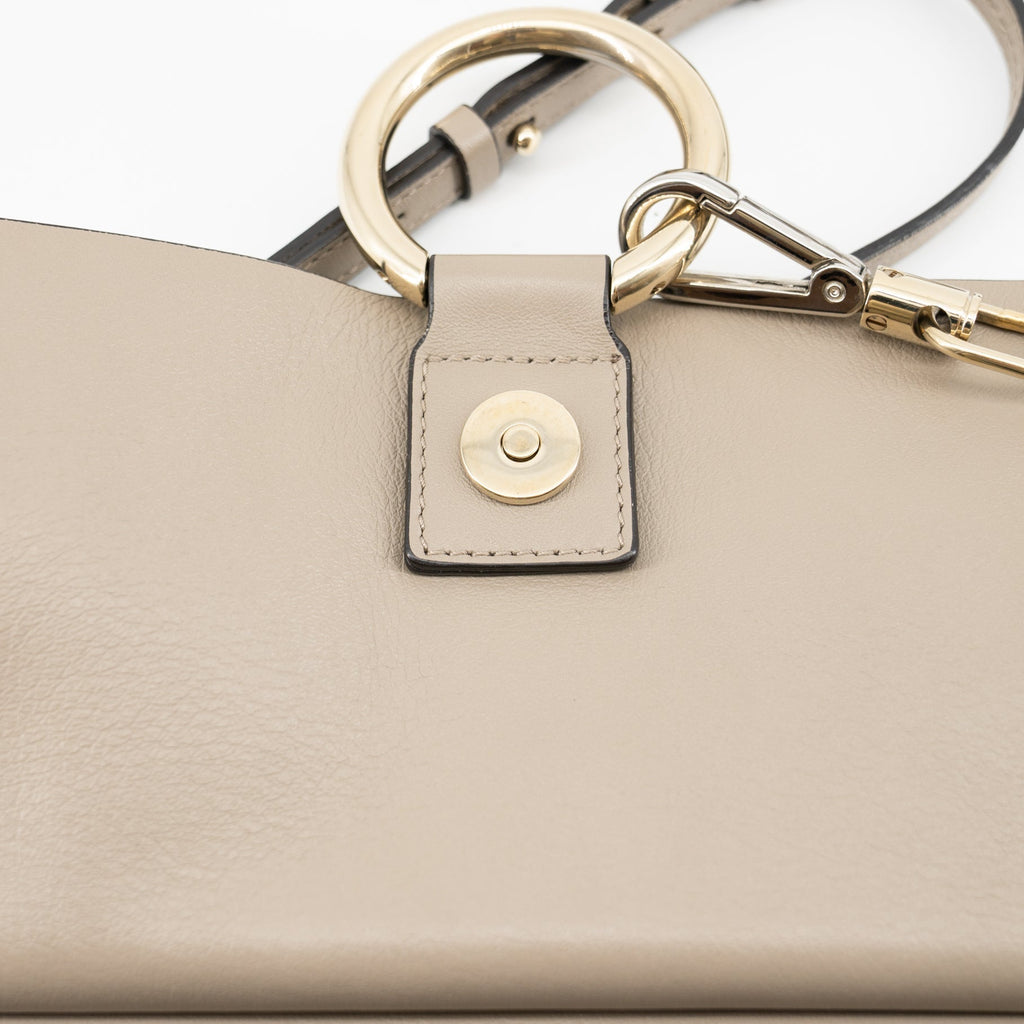Chloe Faye Shoulder Bag Leather and Suede Medium