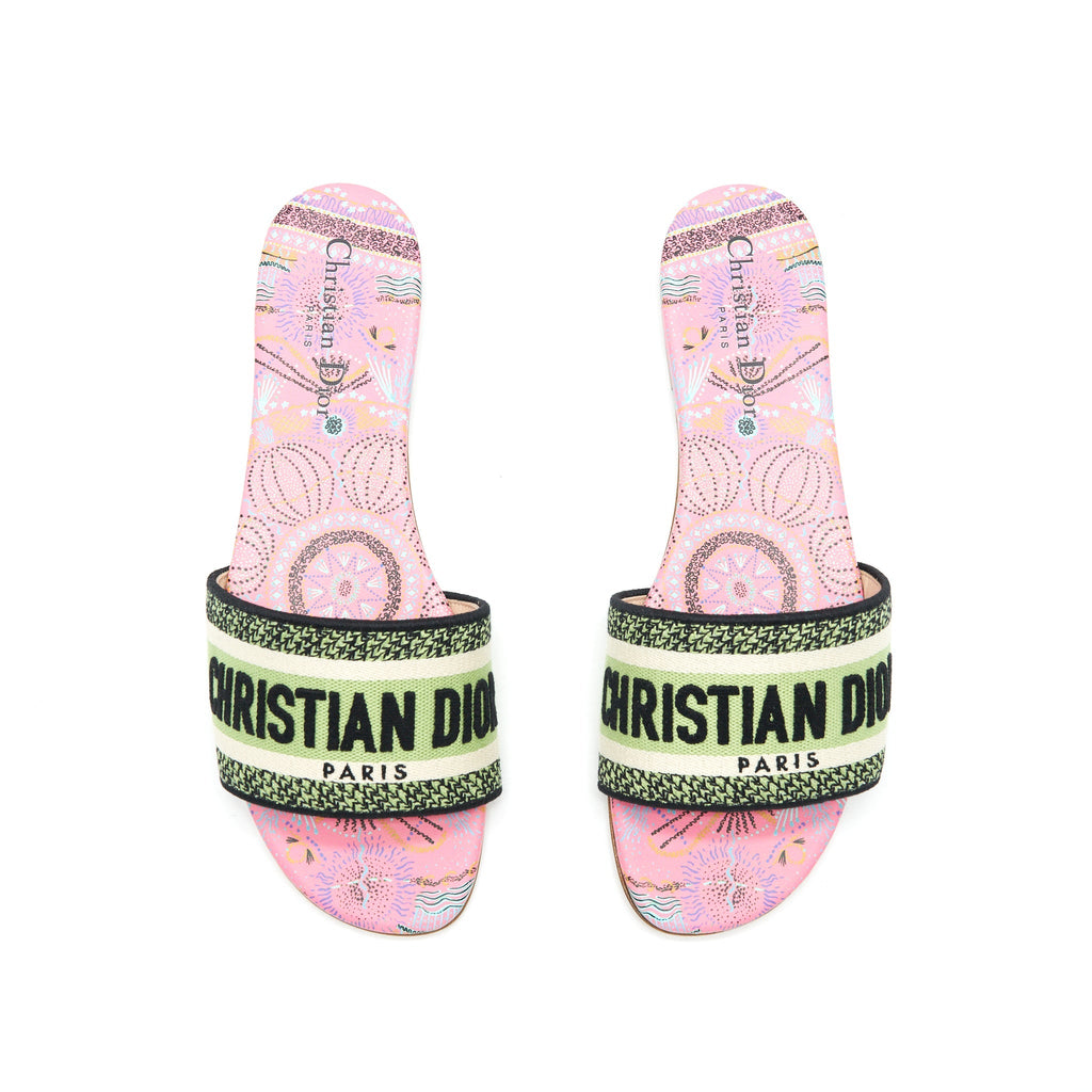 Dior size 39 Dway Slide Multicolour