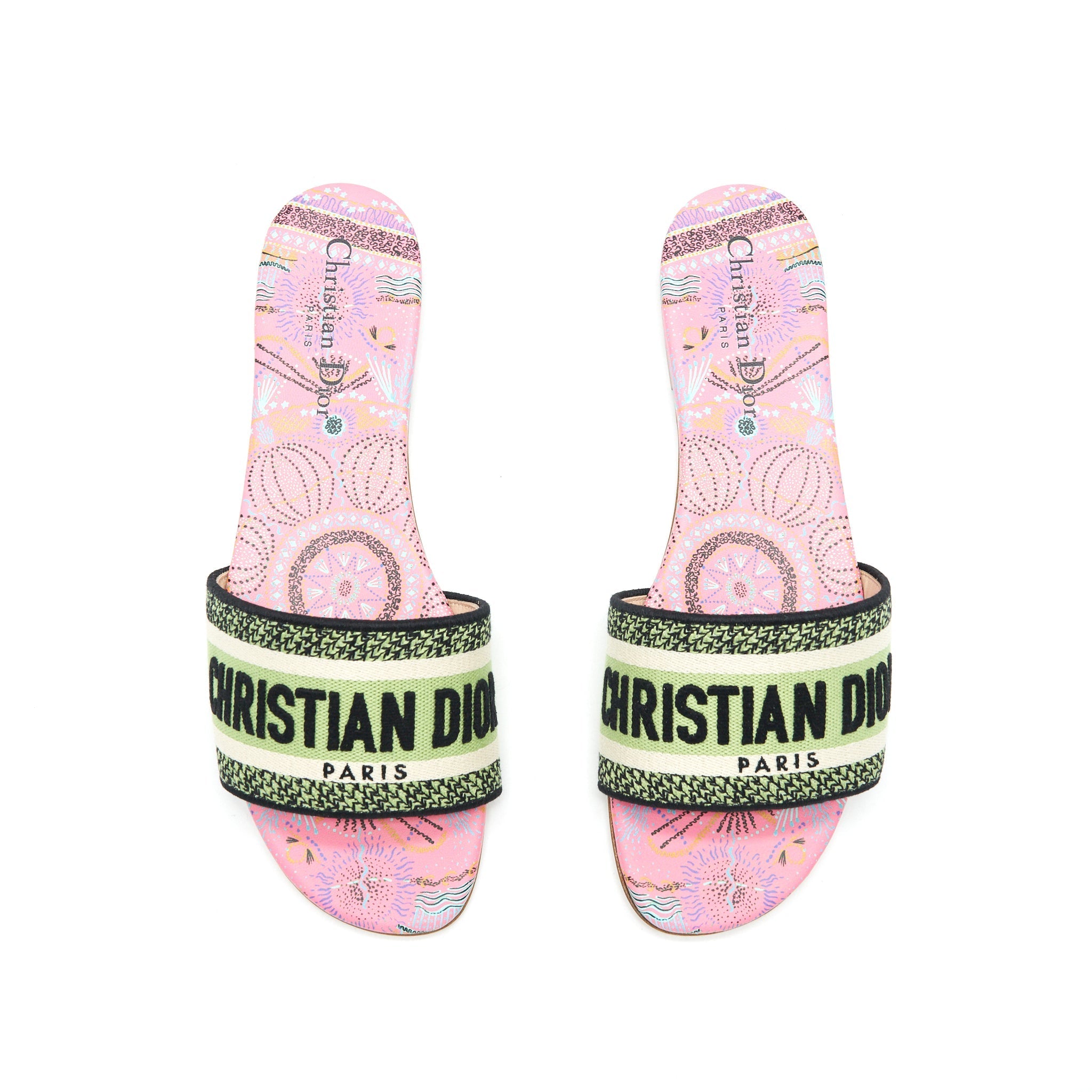 Dior size 39 Dway Slide Multicolour