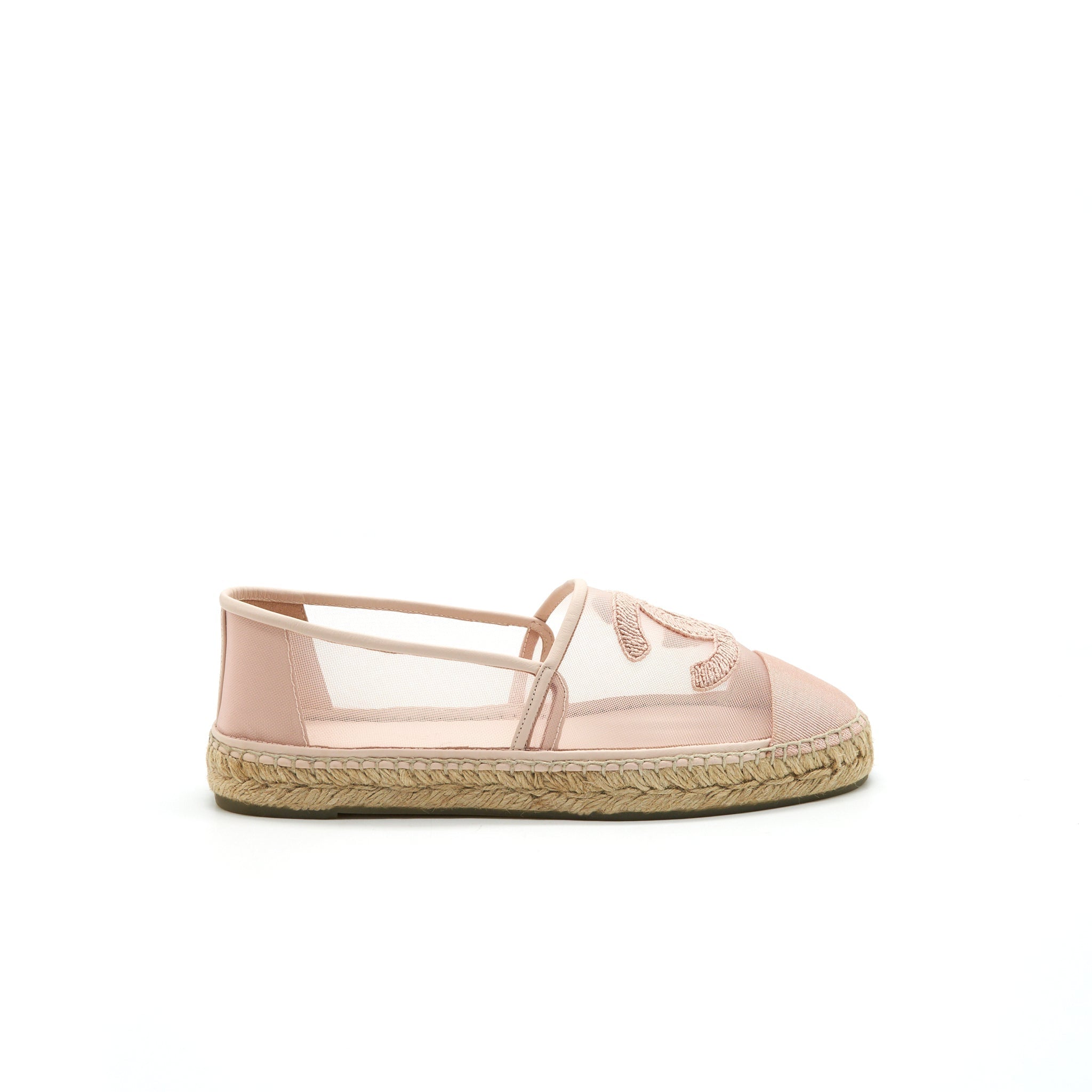Chanel Espadrilles Light Pink Size 40