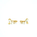 Dior J'aDior And Mini Pearl Earrings