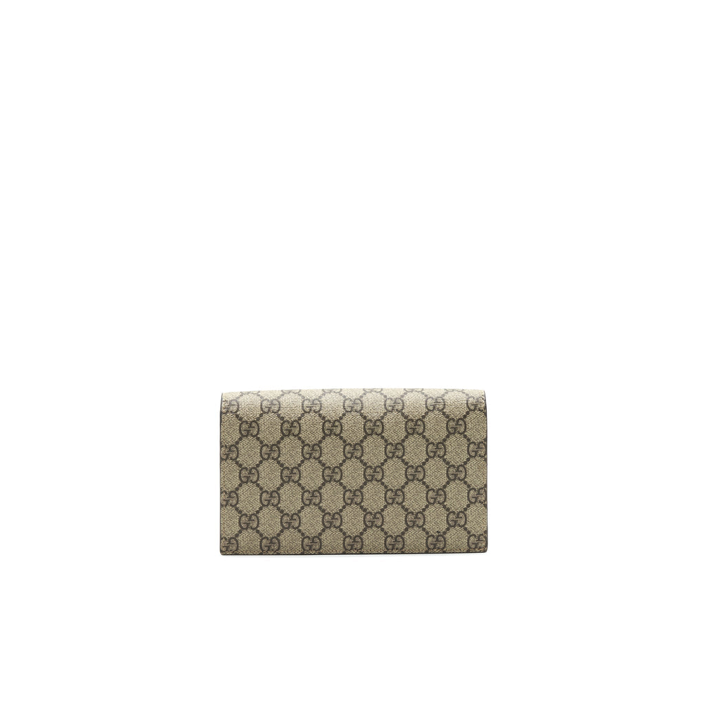 GUCCI Wallet On Chain Supreme Canvas Limited Edition