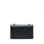 Chanel Medium Classic Double Flap Bag Caviar Black GHW (Microchip)