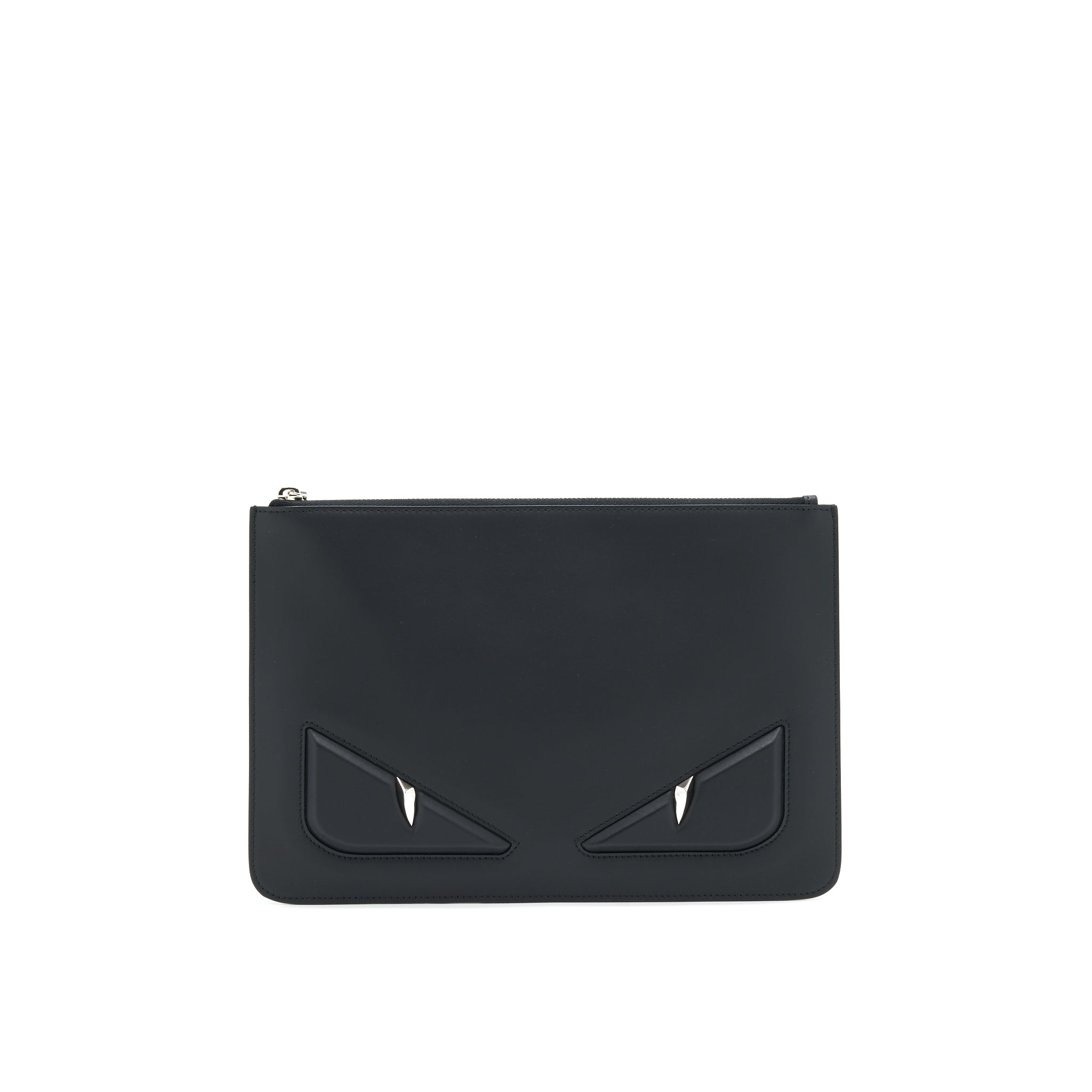 Fendi monster Clutch so black