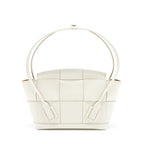 Bottega Veneta Arco Bag Calfskin White SHW