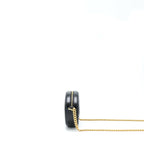 Celine Oval Bag Cuir Triomphe Calfskin/Velvet with Chain