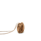 BOTTEGA VENETA MINI POUCH IN CARAMEL