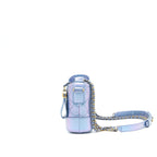 Chanel Small Gabrielle Hobo Bag Iridescent Blue