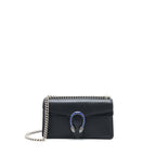 Gucci Small Dionysus Shoulder Bag Black SHW