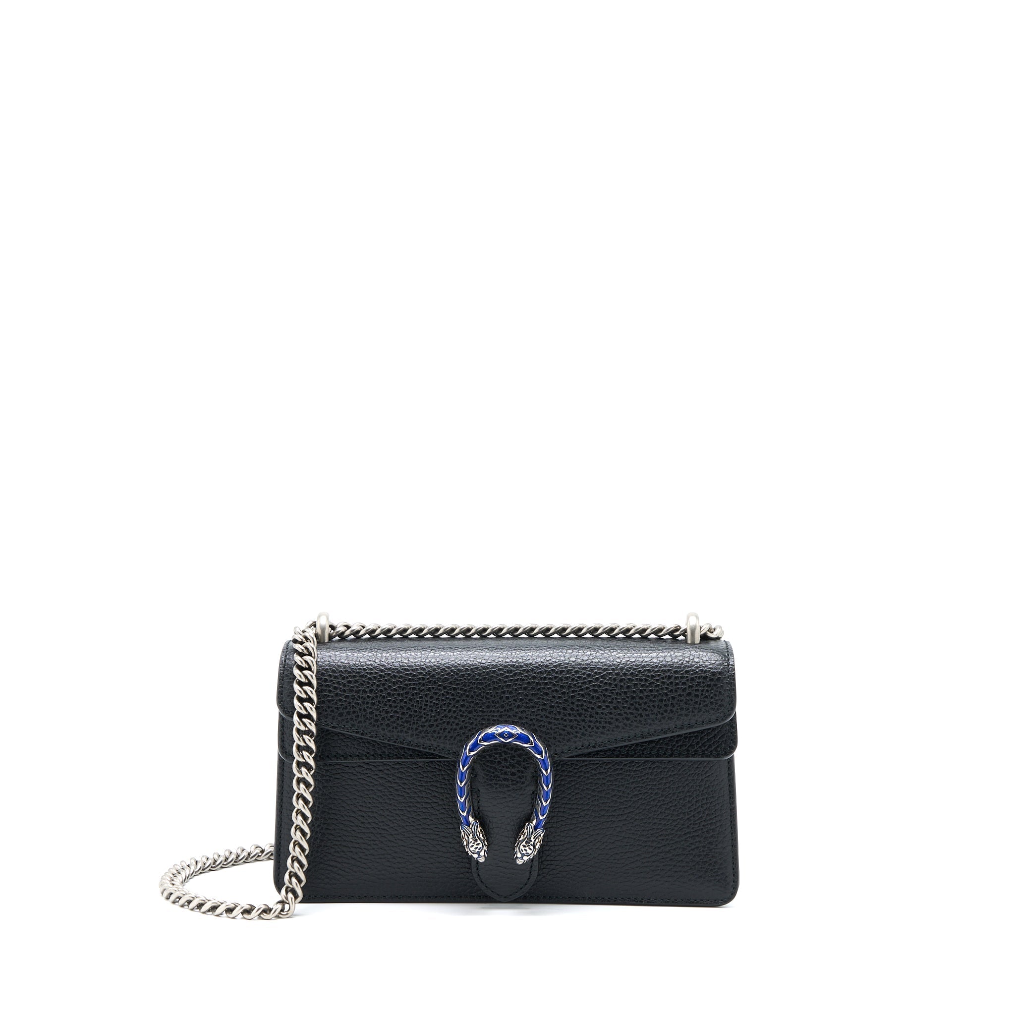 Gucci Small Dionysus Shoulder Bag Black SHW