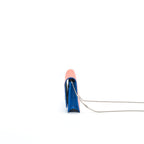 Fendi Monster Wallet on Chain Orange/ Blue
