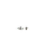 Dior Bee & J’adior Earrings Silver Tone
