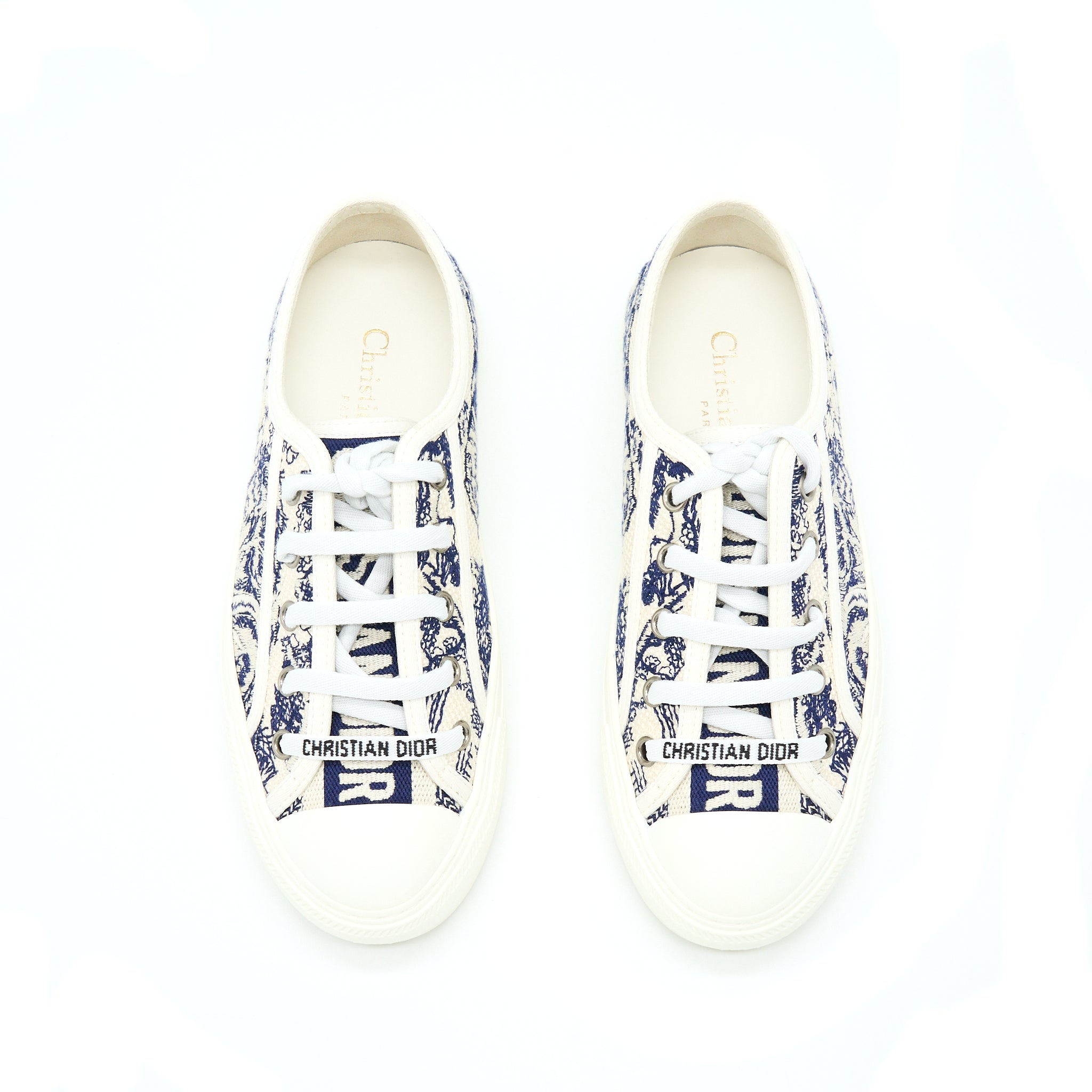 Dior Size 34.5 Walk’n’Dior Sneaker Canvas
