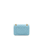 CHANEL MINI 2.55 REISSUE HANDBAG BLUE GHW