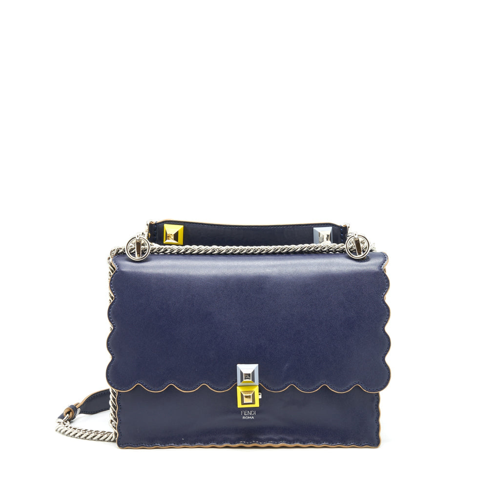 Fendi Kan I Bag Navy SHW