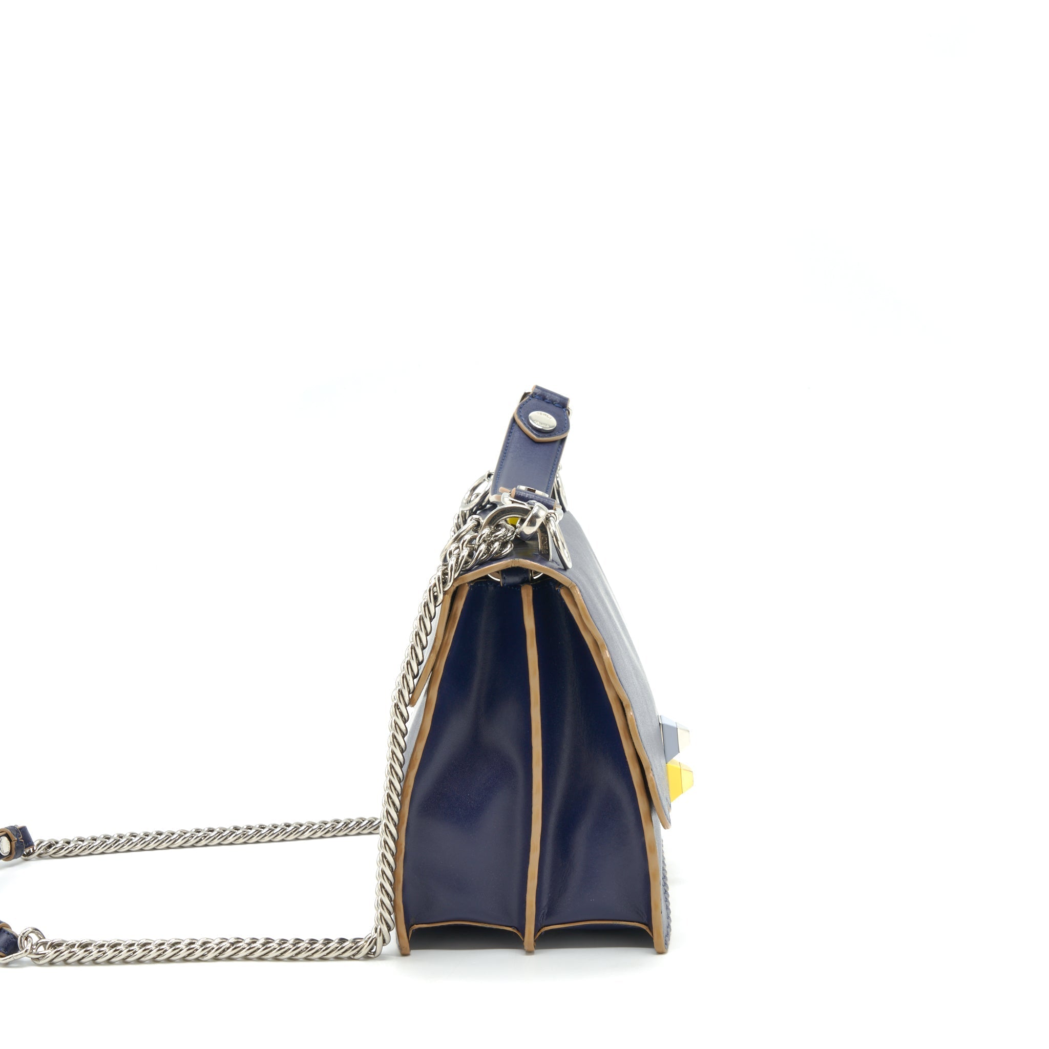 Fendi Kan I Bag Navy SHW