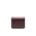 CELINE SMALL CLASSIC BAG IN BOX CALFSKIN BURGUNDY